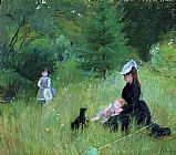 In a Park by Berthe Morisot